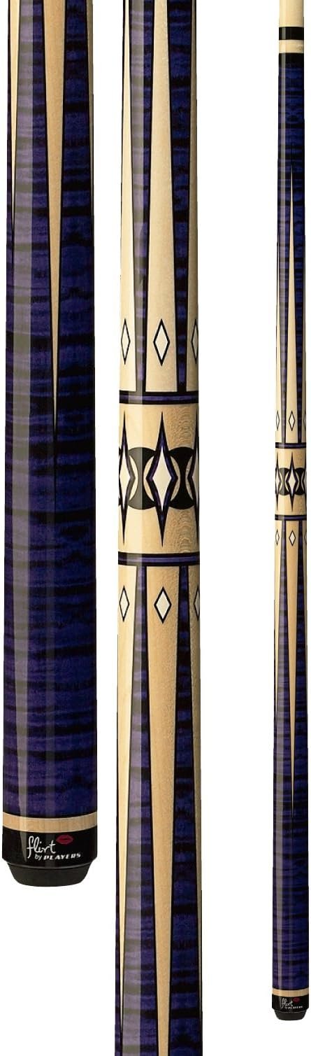 Players Flirt F-2610 Purple Tiger-Stripe Cue
